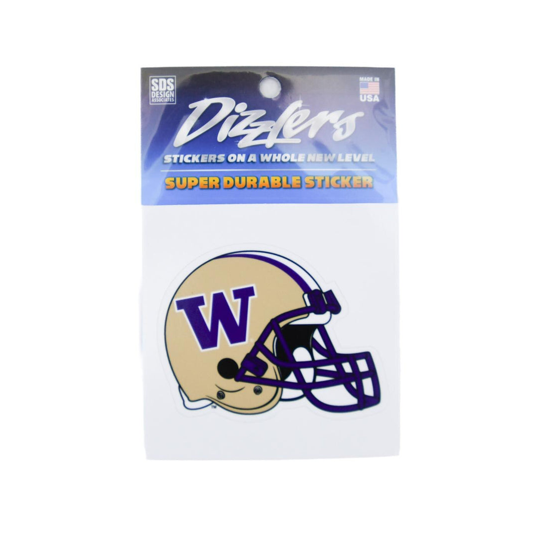 SDS W Football Helmet Dizzler Sticker 3"