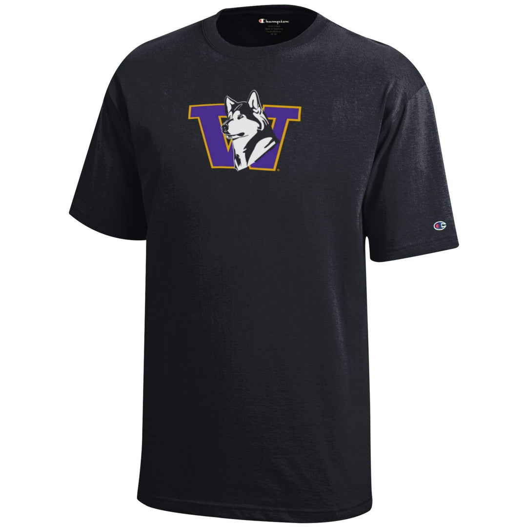 Champion Kids' Black Retro Dog Tee