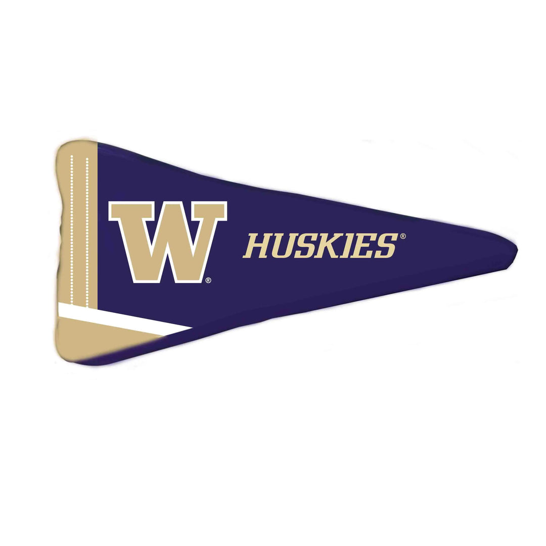 All Star Dogs Purple W Huskies Plush Pennant Toy