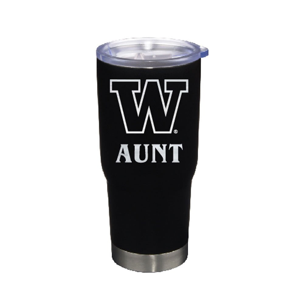 DROP SHIP Nordic Black W Aunt Vacuum Insulated Stainless Steel Tumbler 22oz