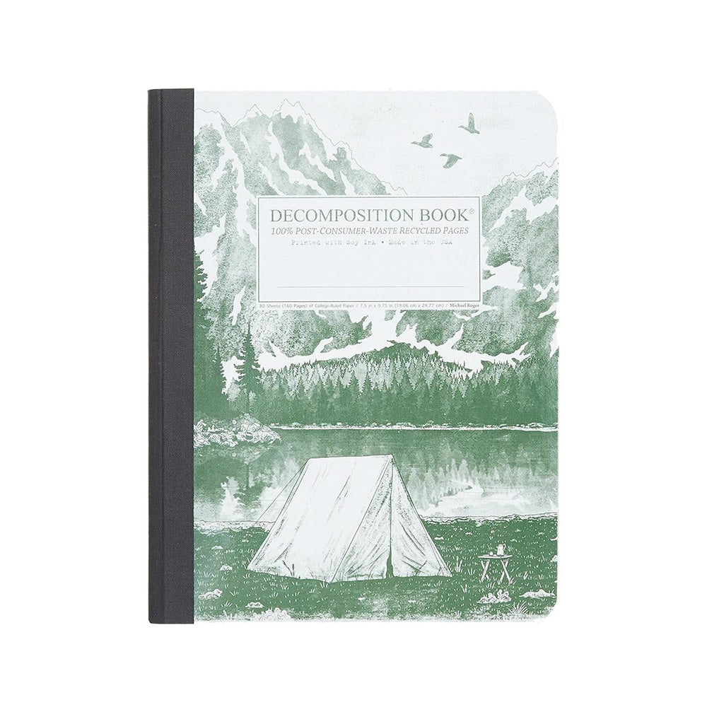 Decomposition Mountain Lake 7.5"x9.75" College Sewn 80ct