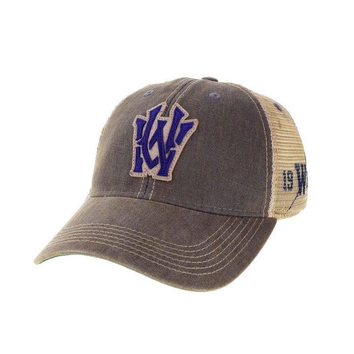 Legacy BITB Gray Washington Rowing UW Old Favorite Trucker Hat