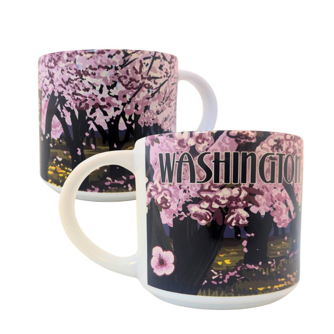 Lantern Press Washington Cherry Tree Blossoms Mug