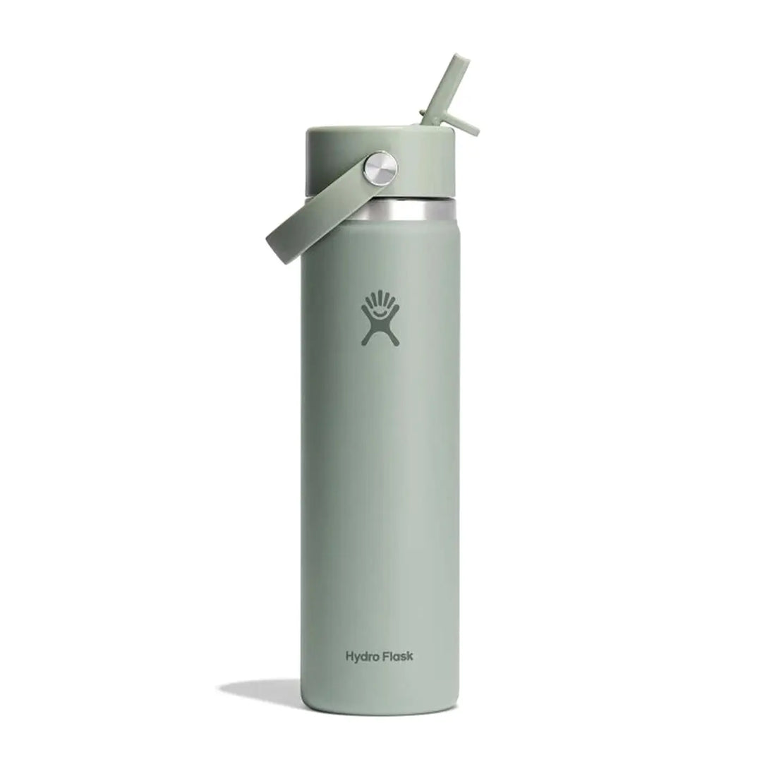 Hydro Flask Tonal Agave Wide Flex Straw Cap Water Bottle 24oz