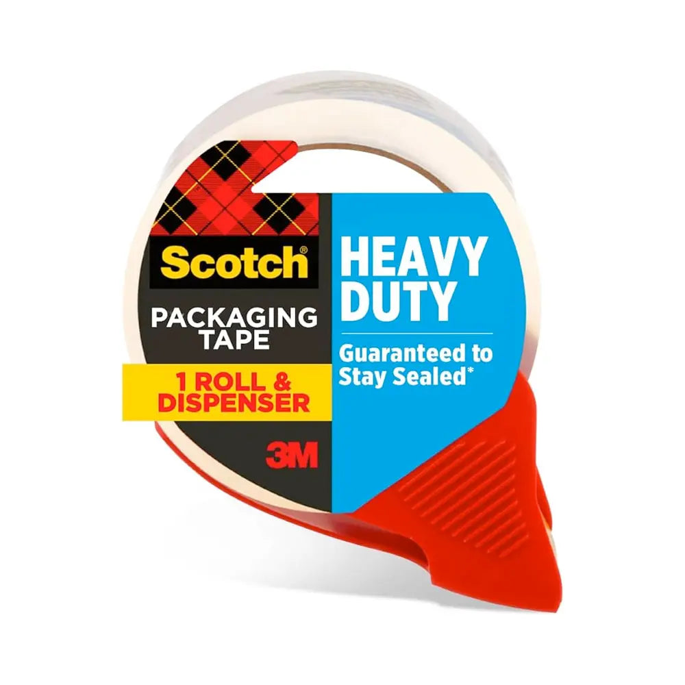 Scotch Heavy Duty Dispenser 2"x38yd Shipping Packaging Tape