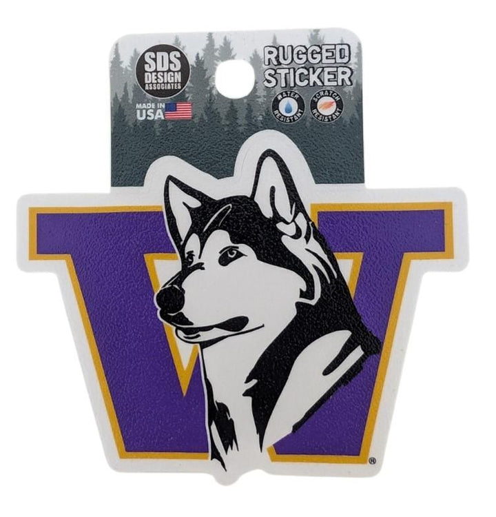 SDS Retro Dog Rugged Sticker 3.5"