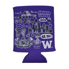 Neil Julia Gash U of W Can Cooler Koozie 12oz