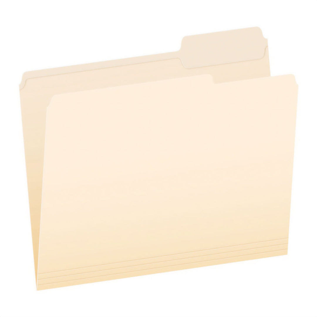 Pendaflex Manila 1/3 Cut Letter File Folder 100 Count