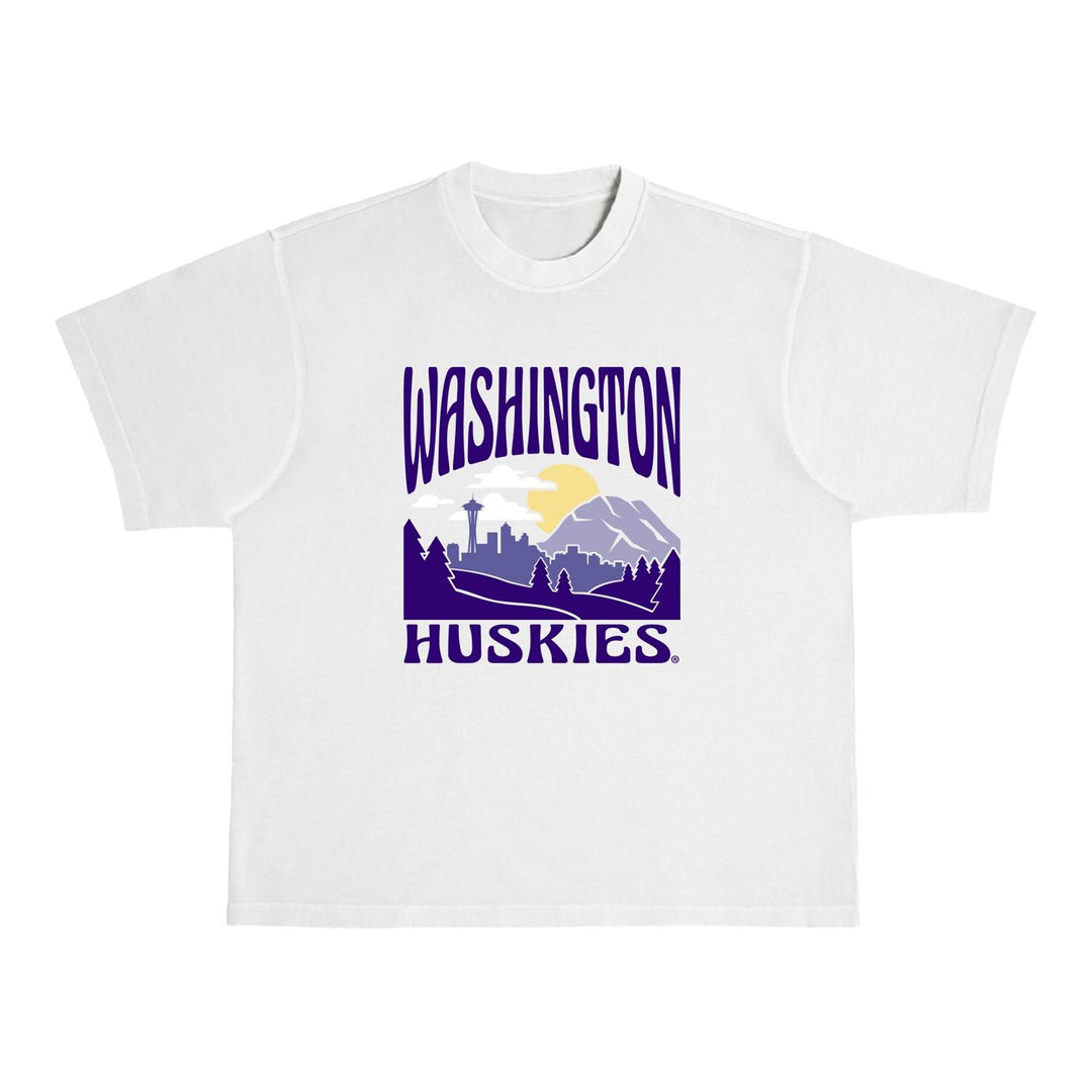 USCAPE Unisex Washington Huskies Summit Vintage Tee