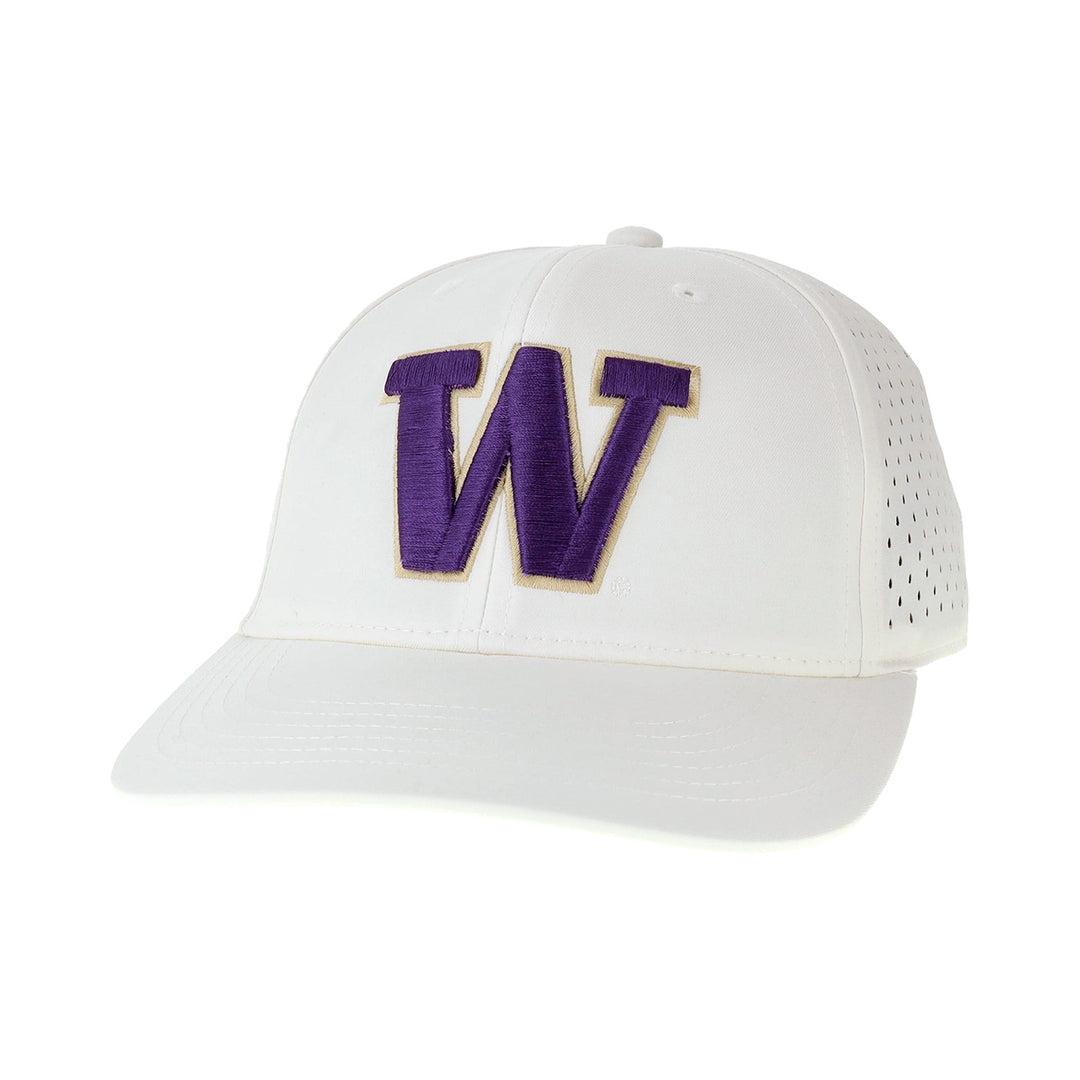 Legacy White Kids' W Logo REMPY Perforated Adjustable Hat