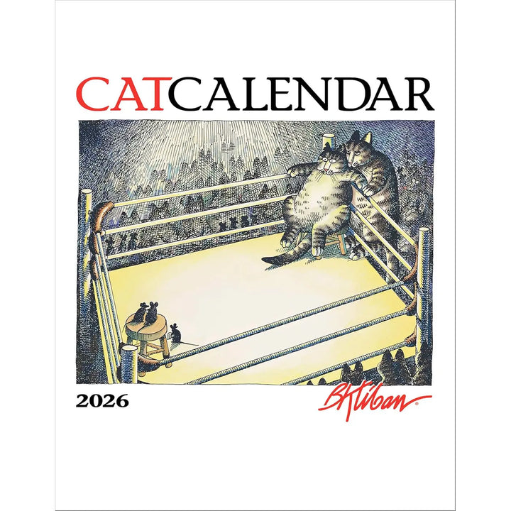 B. Kliban: CatCalendar 2026 Mini Wall Calendar