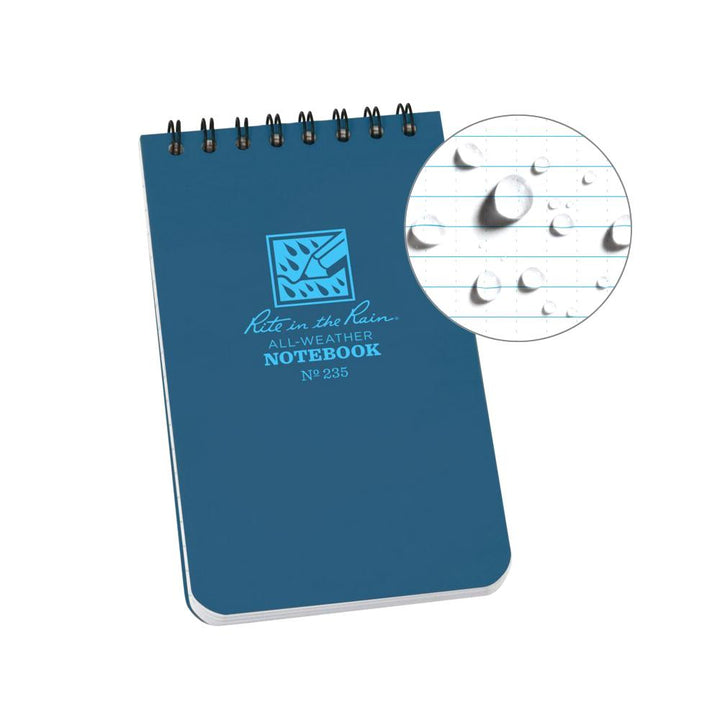 Rite in the Rain 3"x5" Top Spiral Memo Notebook 100ct