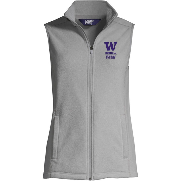 Lands' End Women's UW Bothell School of Business Thermacheck Fleece Vest