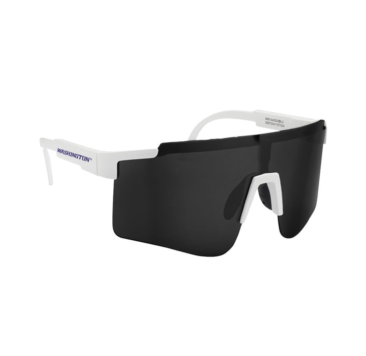 Spirit Products White Washington Jagger Wraparound Sunglasses