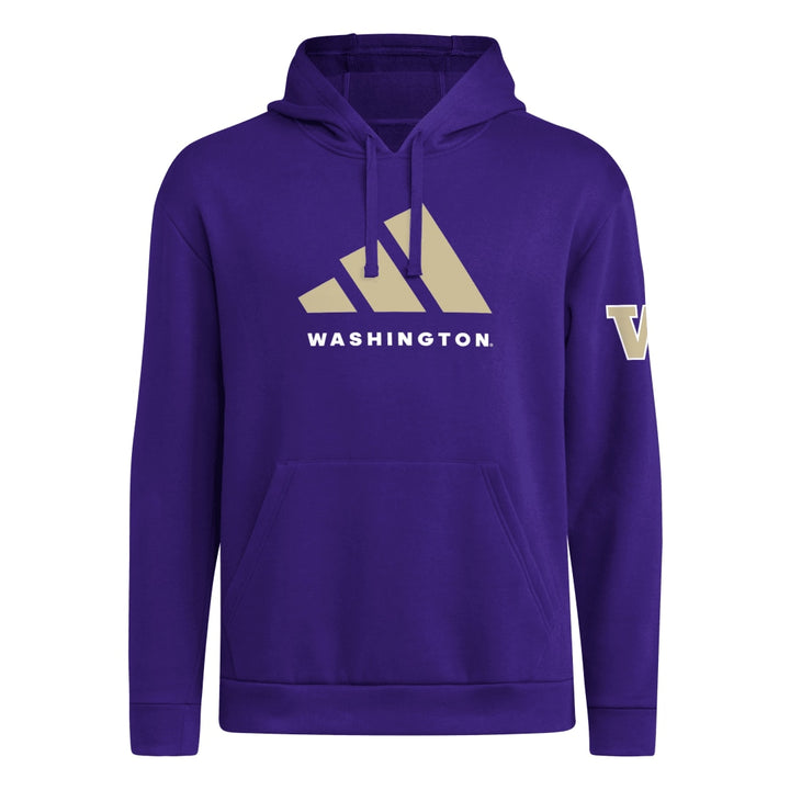 adidas Unisex 2025 Washington 3 Bar Logo Fleece Hoodie