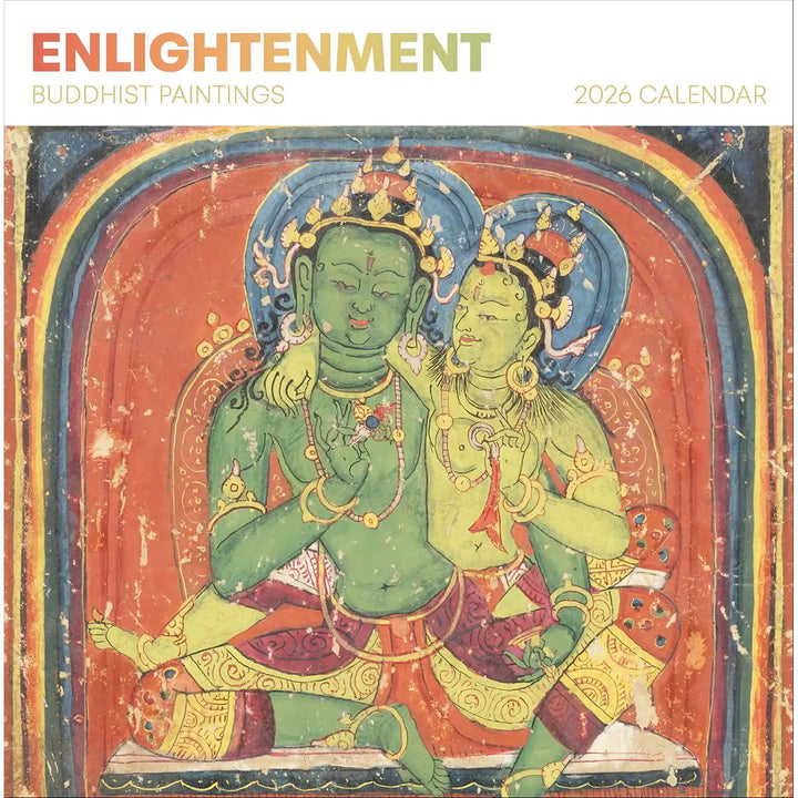 Enlightenment: Buddhist Paintings 2026 Wall Calendar