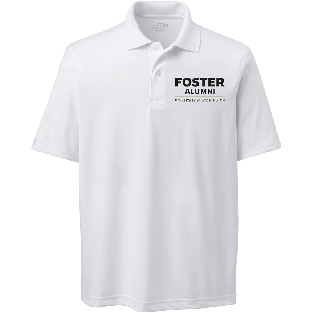 Lands' End Men's UW Foster Alumni Flex Pique Polo
