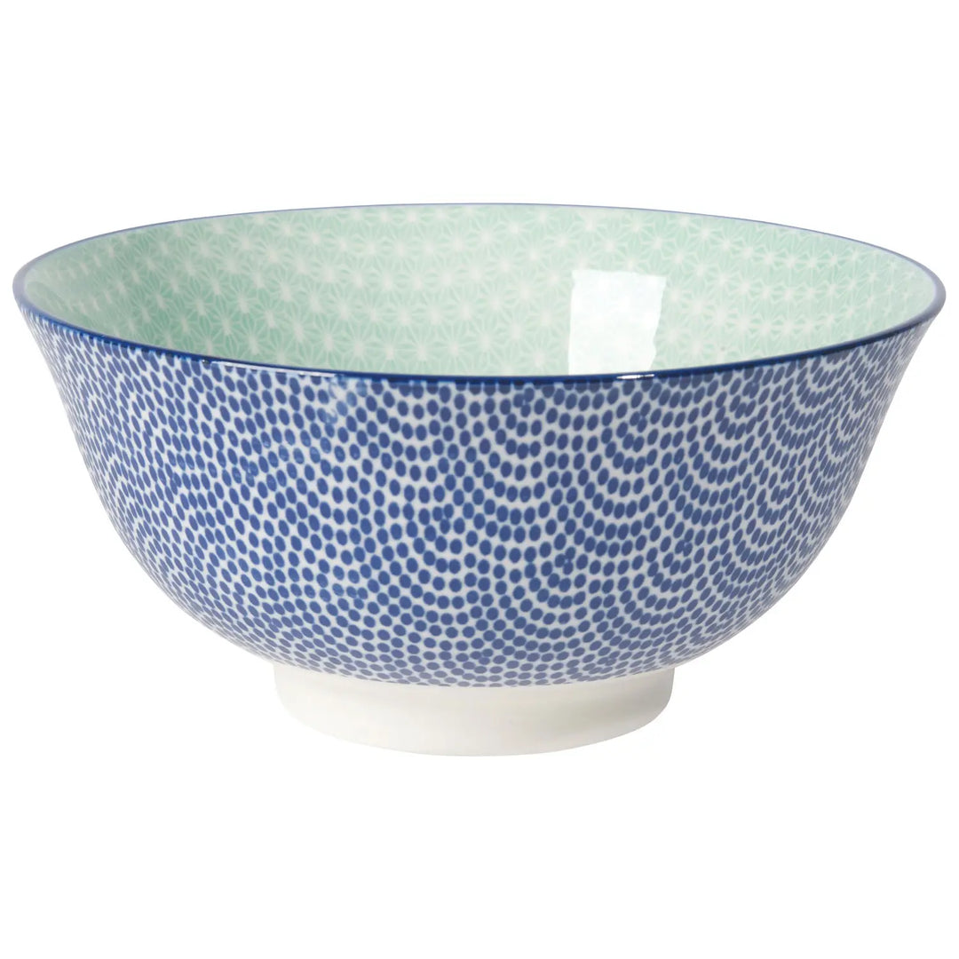 Danica Blue Waves Stamped Bowl 6 inch