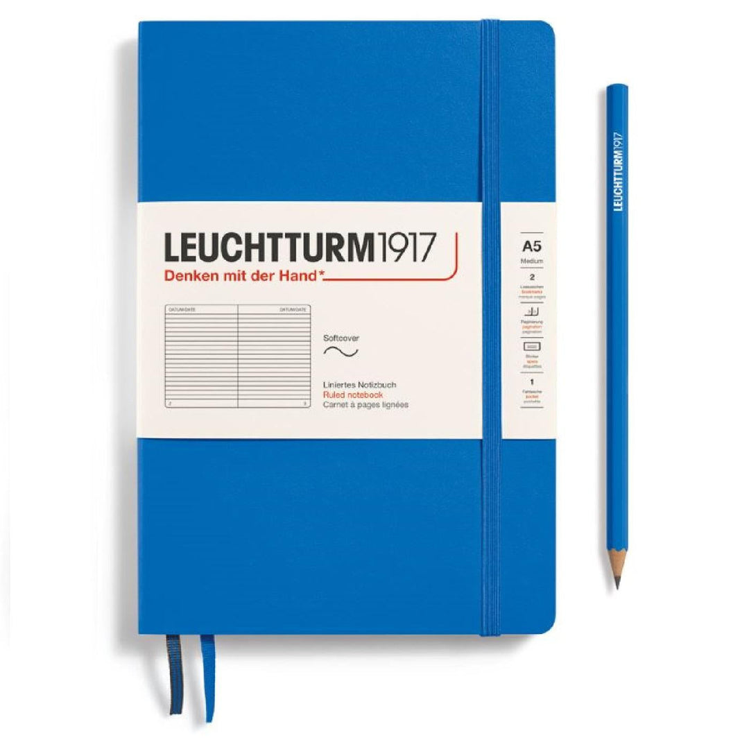 Leuchtturm 1917 A5 Medium Softcover Notebook 123ct