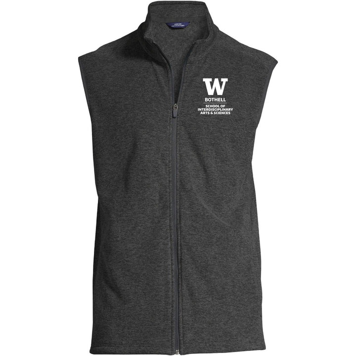 Lands' End Men's UW Bothell Interdisciplinary Arts & Sciences Thermacheck Fleece Vest