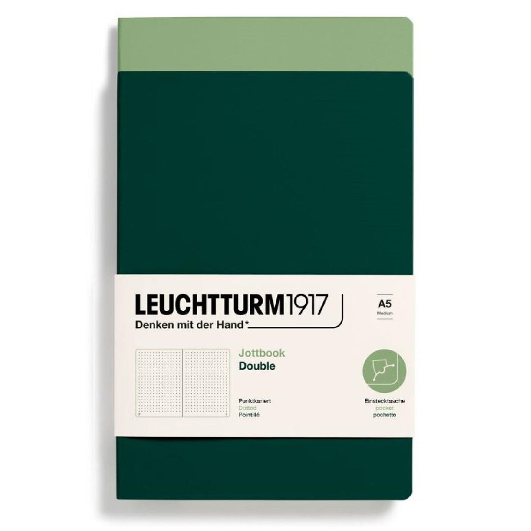 Leuchtturm 1917 Jottbook Double Pack A5 Flexcover Notebook 59ct