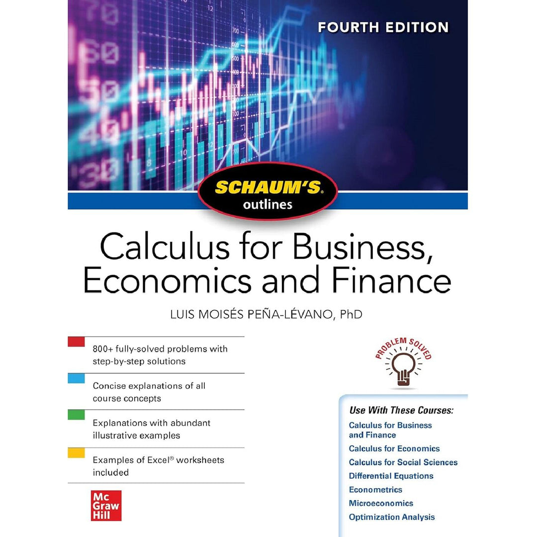 Schaum's Calculus for Business, Economics & Finance (4E 22)
