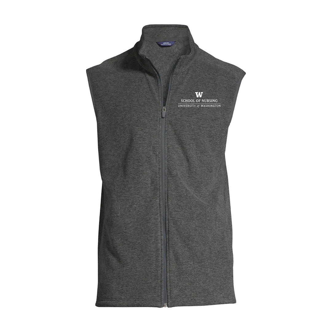 Lands' End Men's UW School of Nursing Thermacheck Fleece Vest