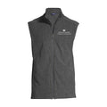 Lands' End Men's UW School of Nursing Thermacheck Fleece Vest Charcoal thumbnail