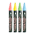 Uchida 480-4A Fluorescent Bistro Chalk Marker Set 4 piece thumbnail