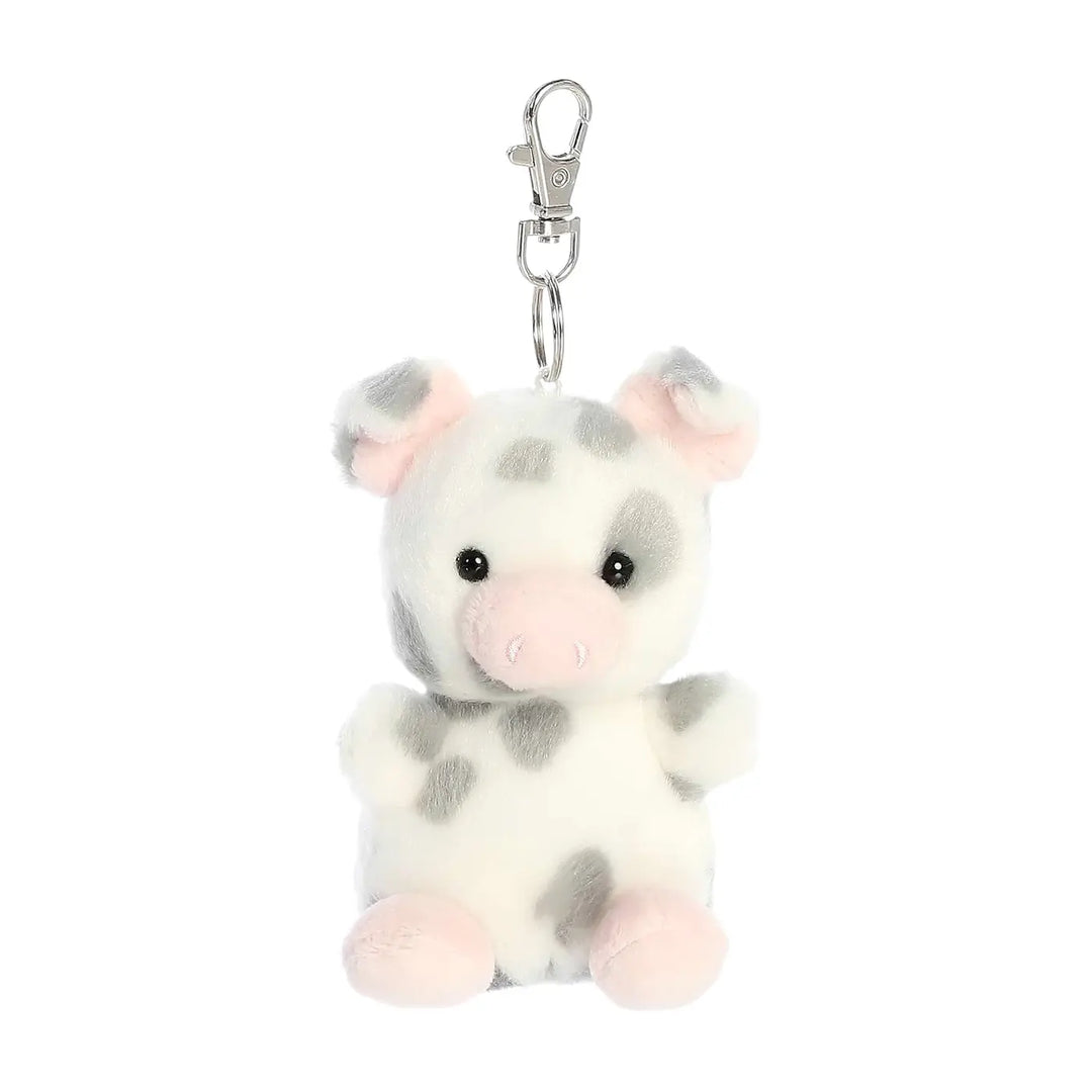 Aurora Palm Pals Piggles Spotted Piglet Clip-On Plush