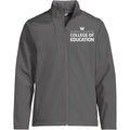 Lands' End Men's UW College of Education Soft Shell Jacket thumbnail