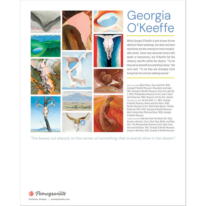 Georgia O'Keeffe 2026 Mini Wall Calendar