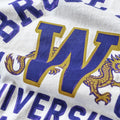Roots of Fight Unisex Washington Huskies Bruce Lee Campus Legend Short Sleeve Tee thumbnail