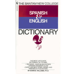 Photo of Bantam New College Spanish & English Dictionary.