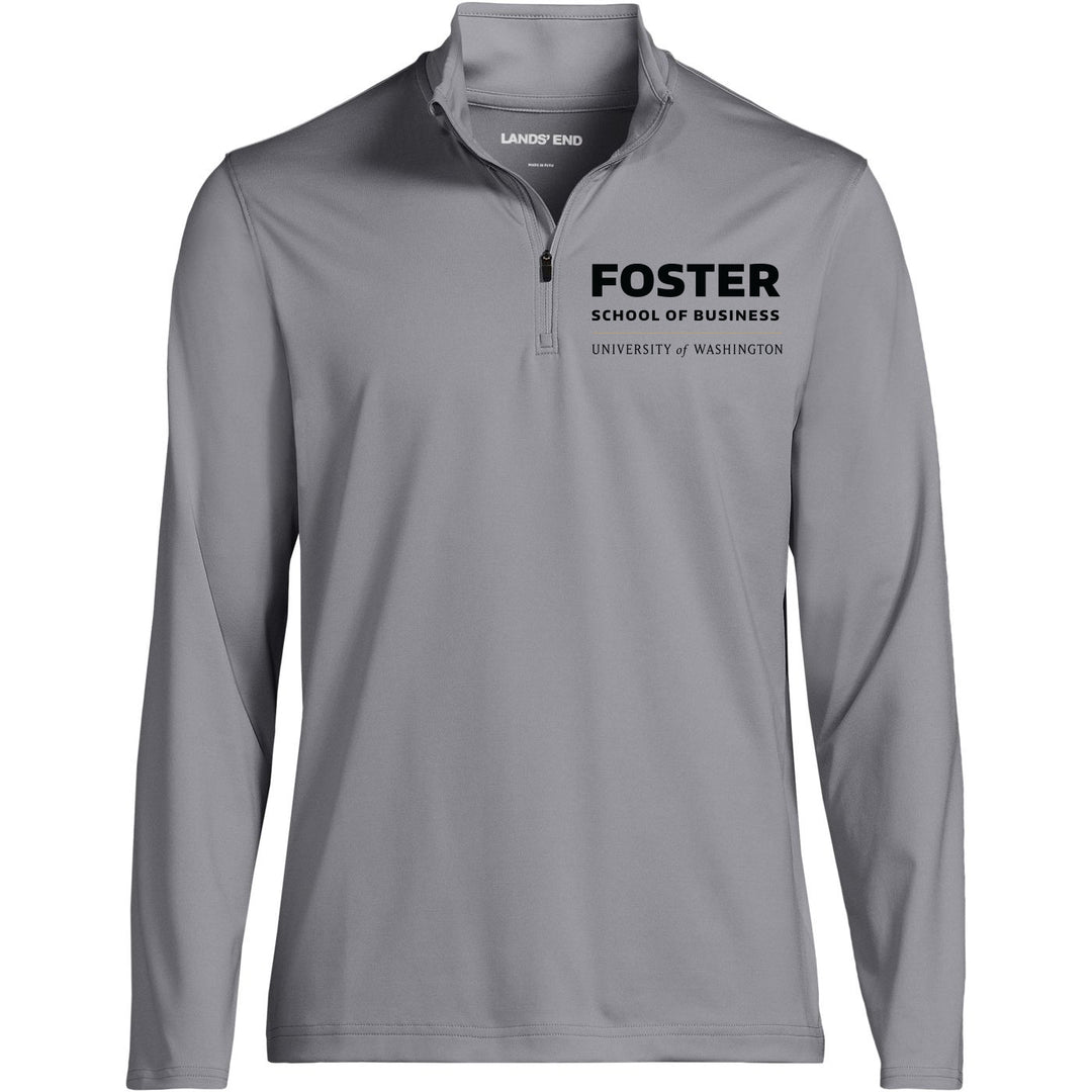 Lands' End Unisex UW Foster School of Business Rapid Dry Quarter Zip