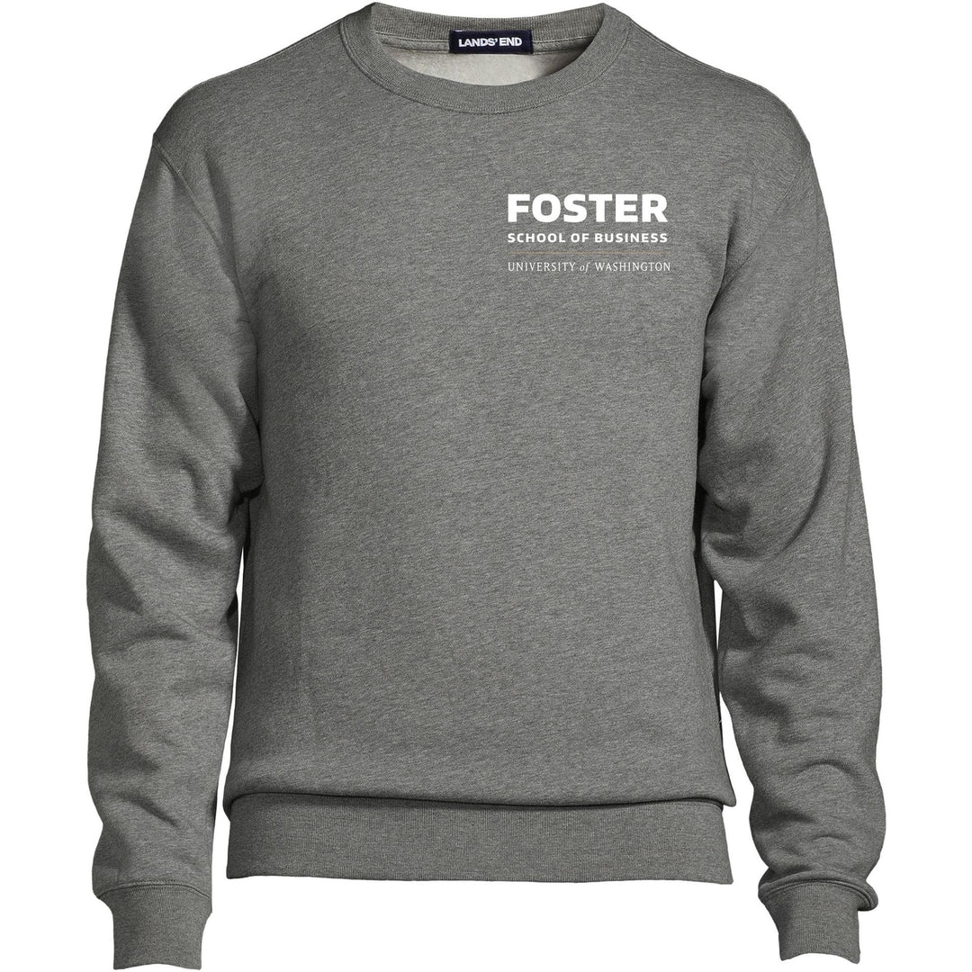 Lands' End Unisex UW Foster School of Business Crewneck Sweatshirt