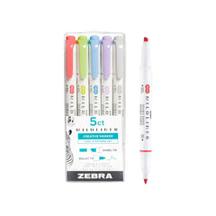 Zebra Mildliner Soft Colors Highlighter Set 5 pc.