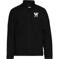 Lands' End Men's UW Bothell Soft Shell Jacket Black thumbnail