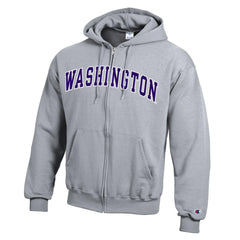 Champion Unisex Arched Washington Twill Full Zip Hoodie