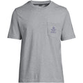 Lands' End Unisex UW Information School Short Sleeve Pocket T-Shirt Gray thumbnail