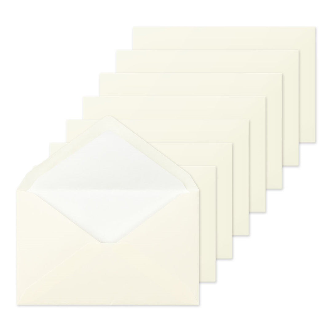 Midori Cream 4.5"x7.1" Envelope 8 Count