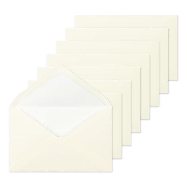 Midori Cream 4.5"x7.1" Envelope 8 Count