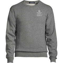 Lands' End Unisex UW Information School Crewneck Sweatshirt Gray Hover