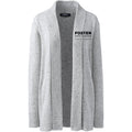 Lands' End Women's UW Foster School of Business Cotton Modal Shawl Collar Cardigan Sweater thumbnail