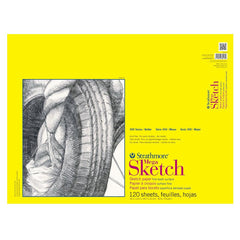 Photo of Strathmore 18"x24" 300 Series Wire Bound Sketch Pad 30 Sheet.