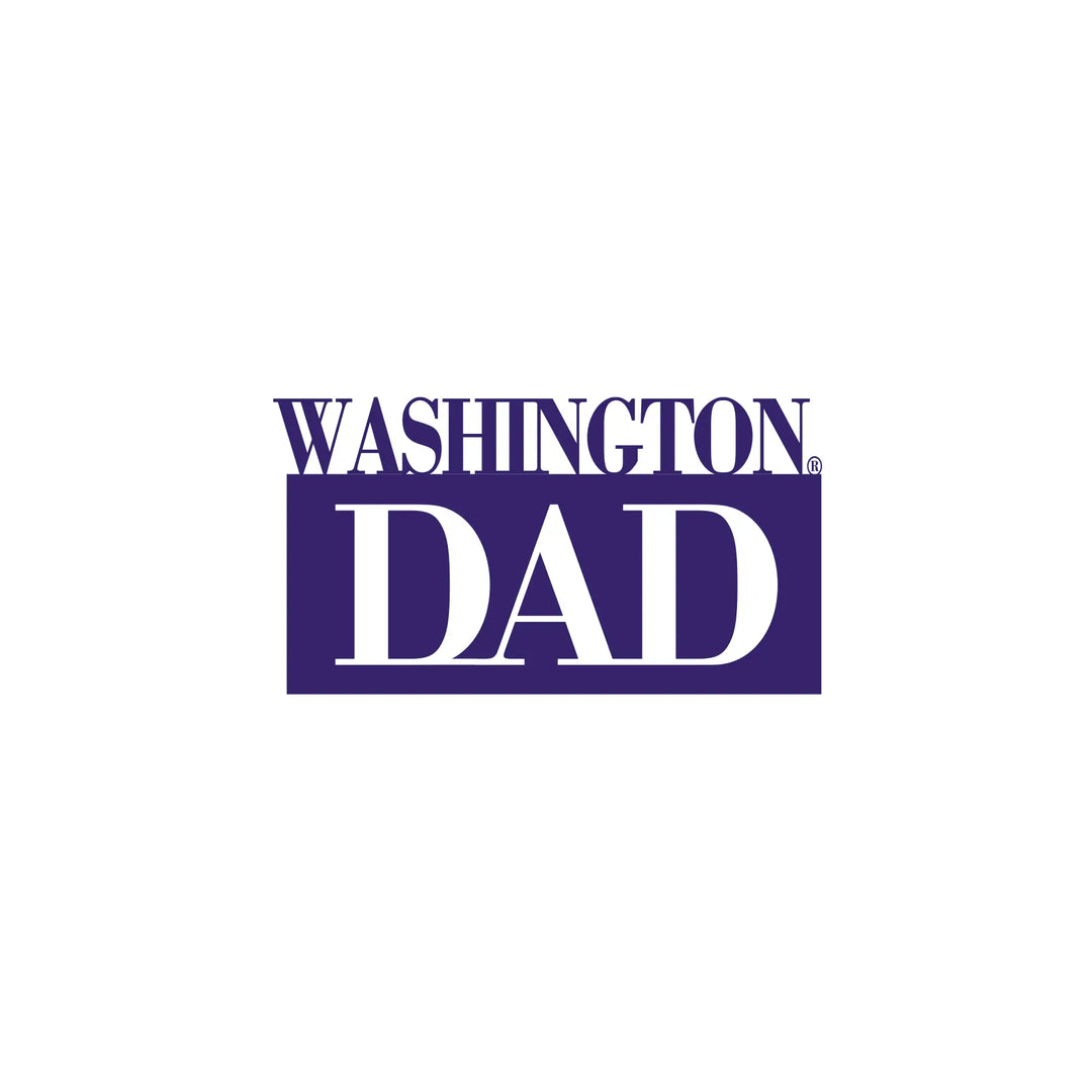 Neil Purple Washington Dad Ziva Acrylic 3D Magnet