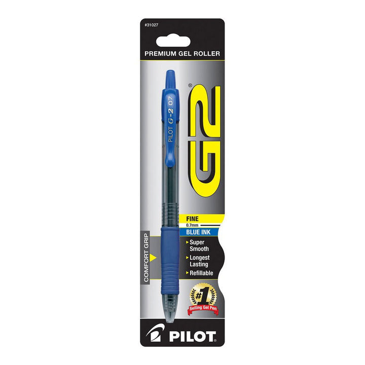 Pilot G2-7 Fine Point .7mm Retractable Gel Pen 1 Pack