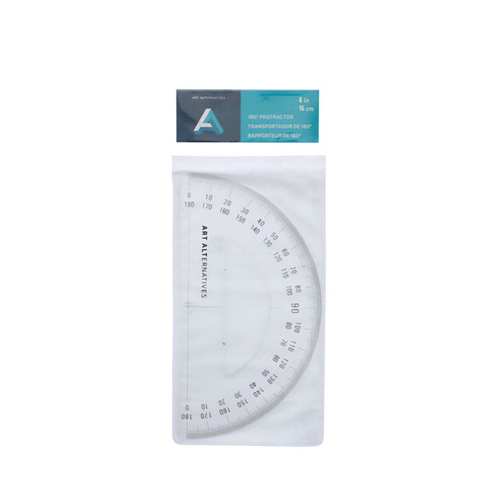Art Alternatives 6" Clear Acrylic Protractor