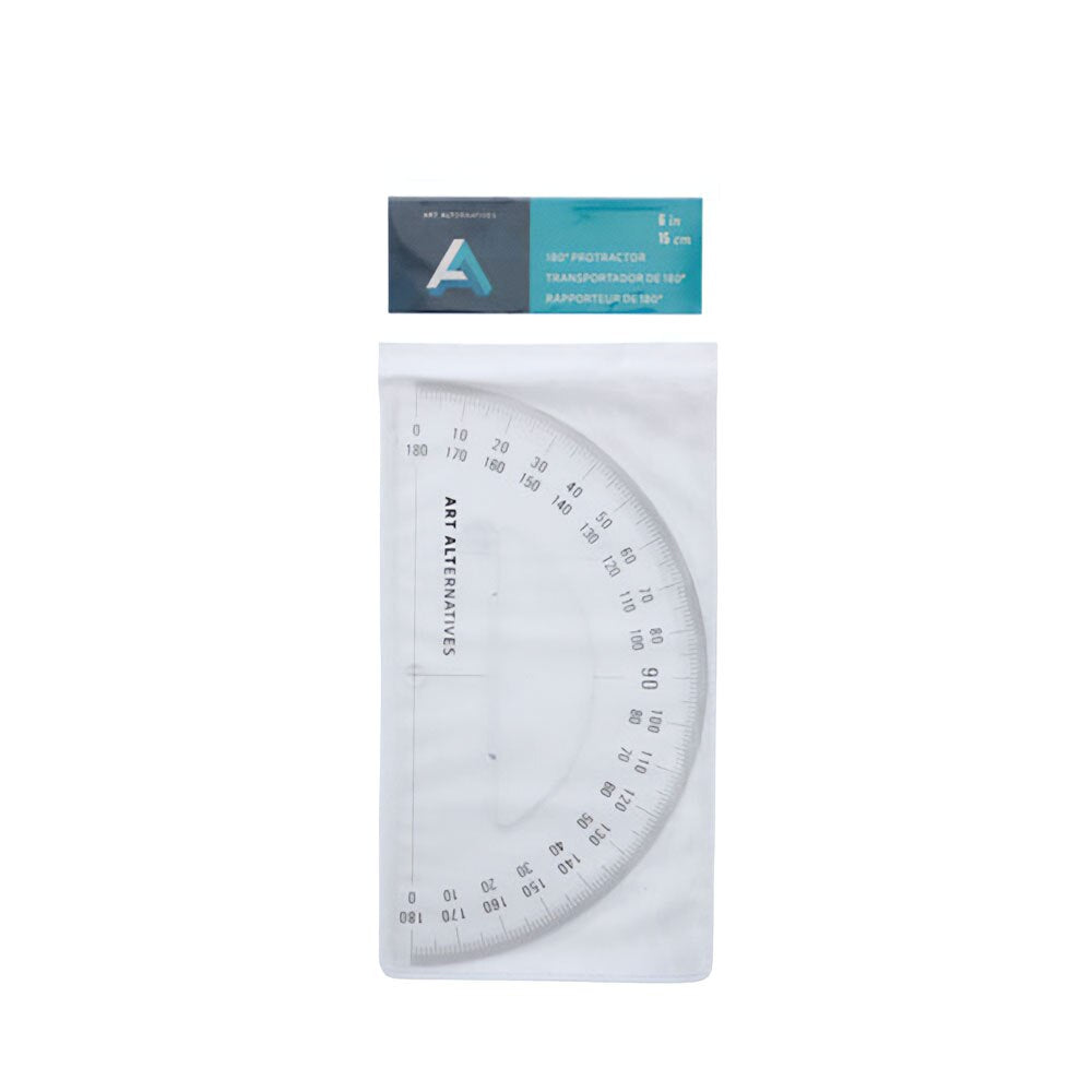 Art Alternatives 6" Clear Acrylic Protractor