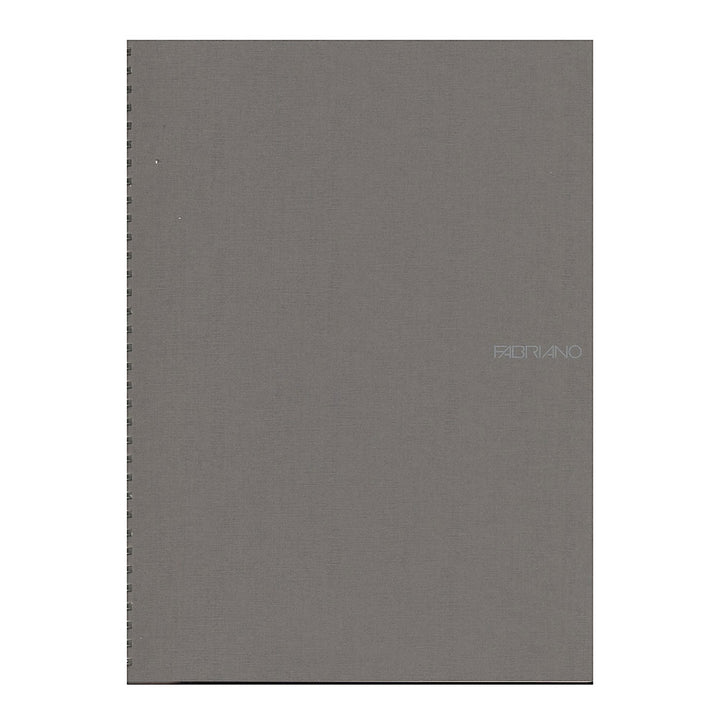 Fabriano EcoQua Wire Bound Blank 8"x11" Notebook 70ct